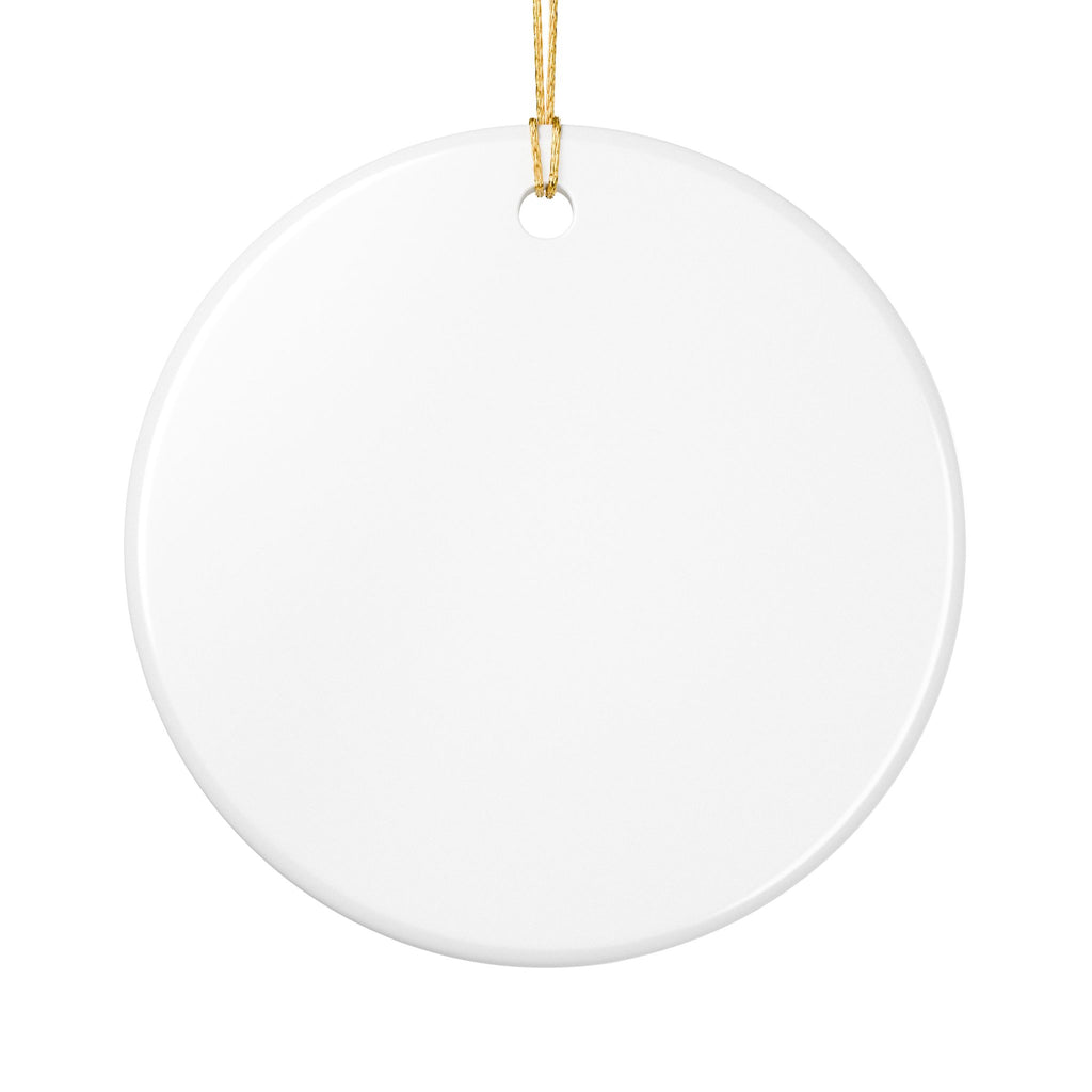 PetVIP Dog Dad Ornament | Heart & Round Ceramic