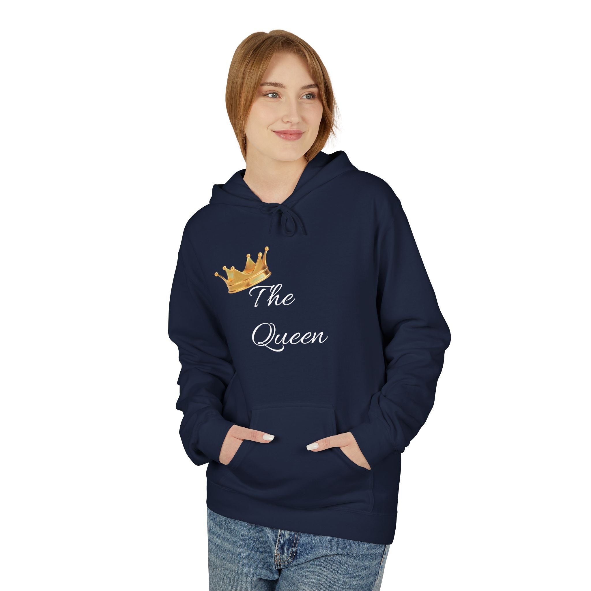 The Queen Matching Hoodie — Relaxed Fit (Up to 5XL)