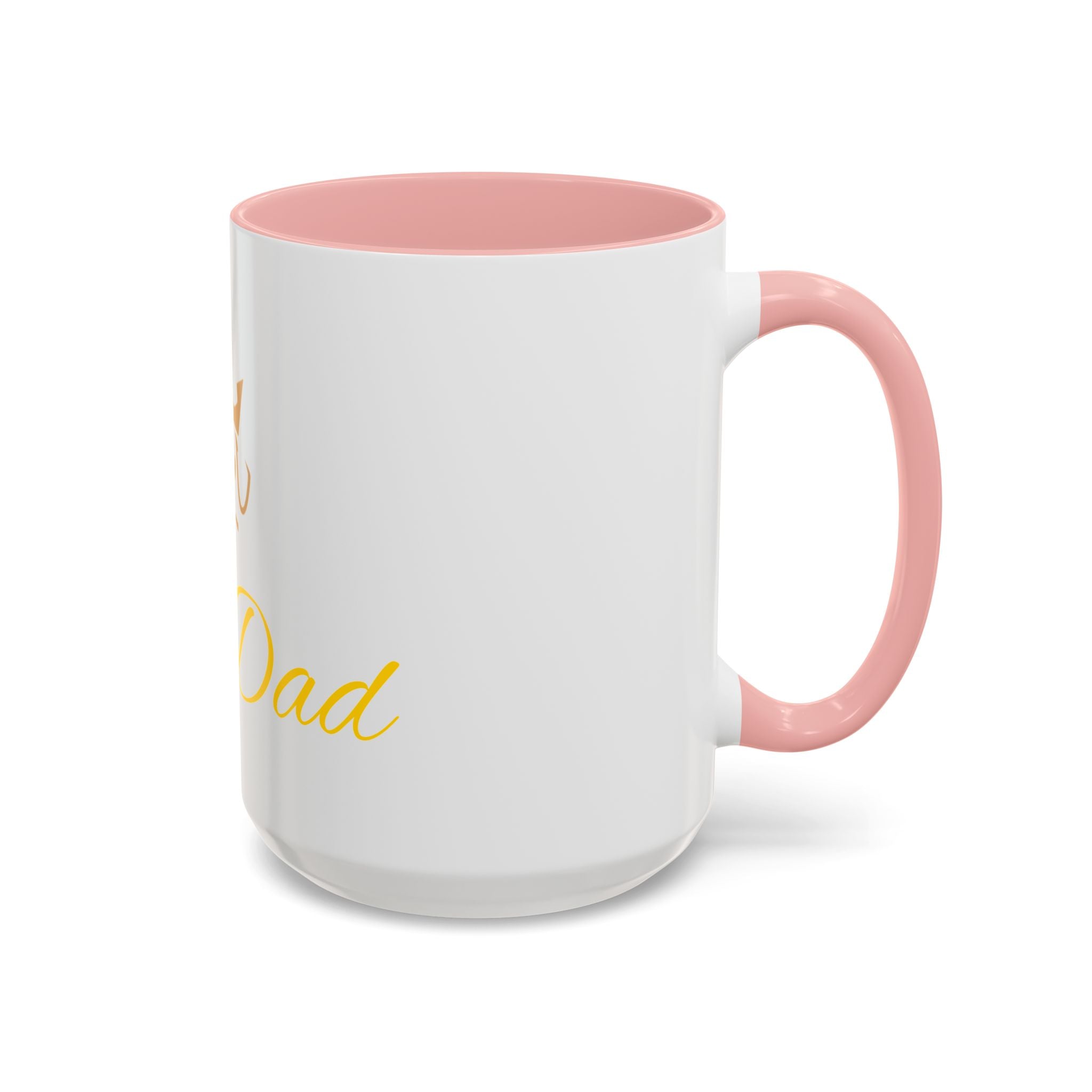 PetVIP Dog Dad Mug | Gold Crown Paw Design