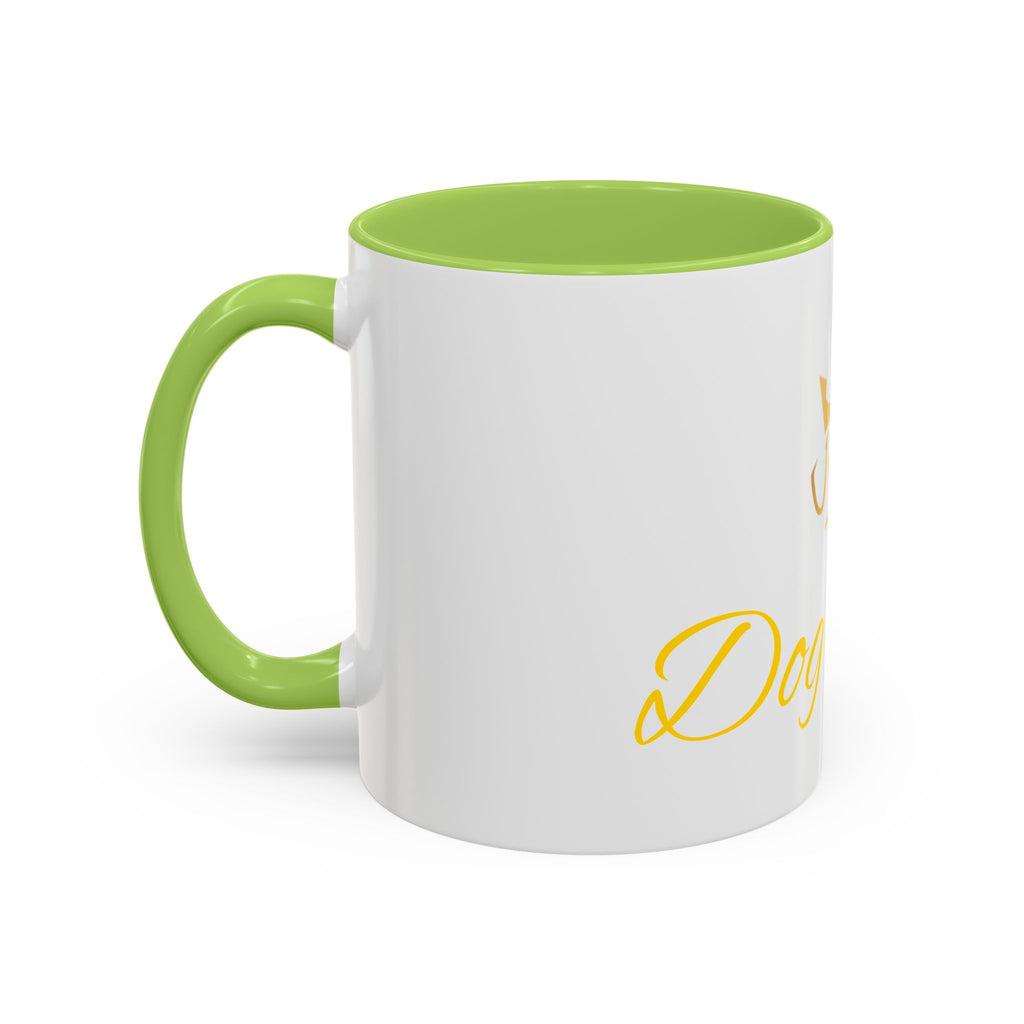PetVIP Dog Dad Mug | Gold Crown Paw Design