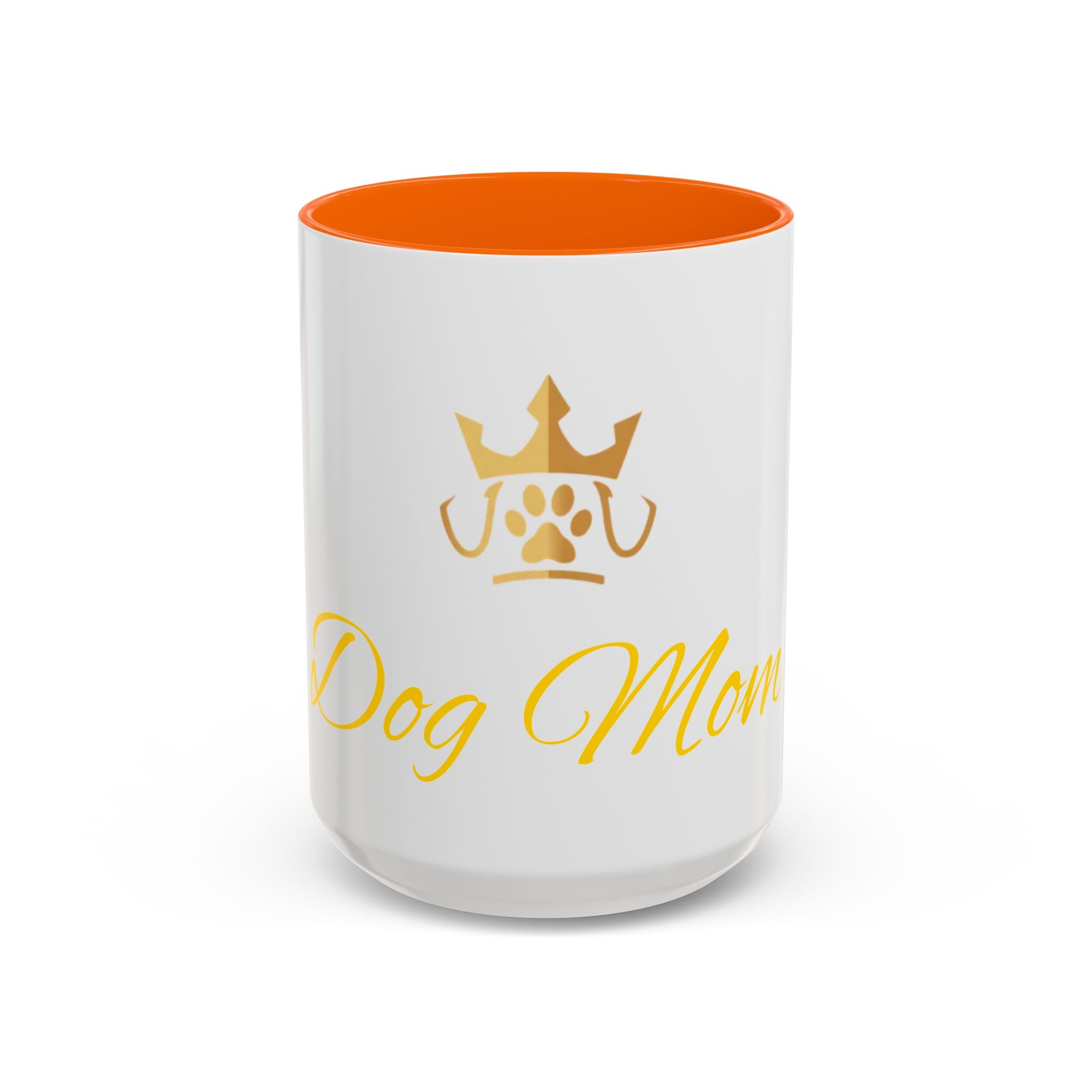 PetVIP Dog Mom Mug | Gold Crown Paw Design