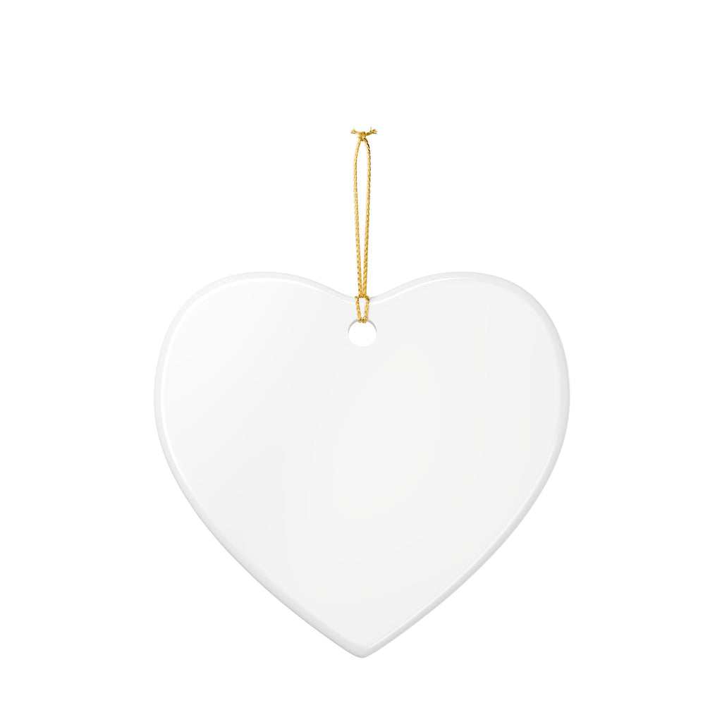 PetVIP Dog Mom Ornament | Heart & Round Ceramic
