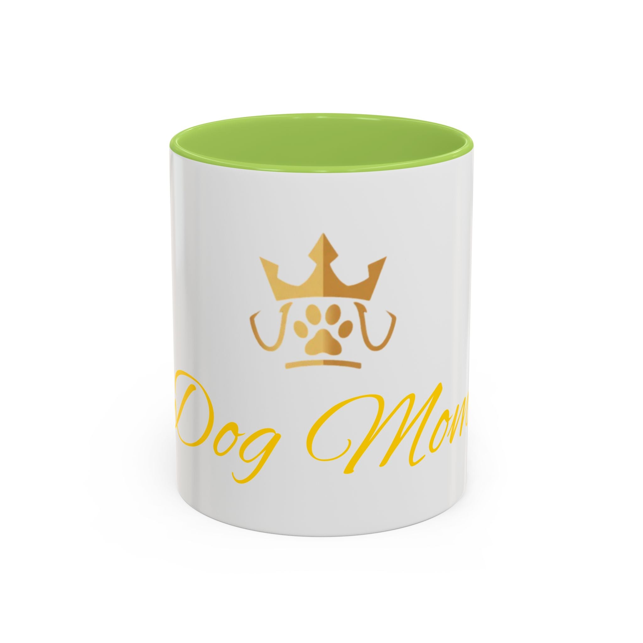 PetVIP Dog Mom Mug | Gold Crown Paw Design