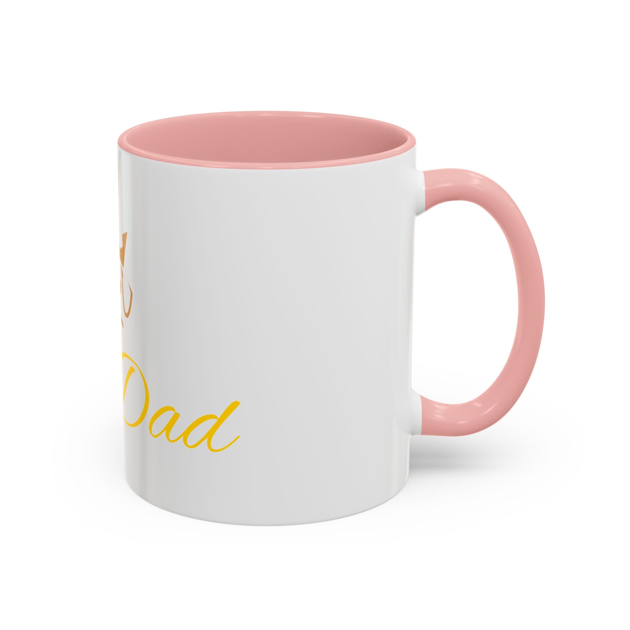 PetVIP Dog Dad Mug | Gold Crown Paw Design