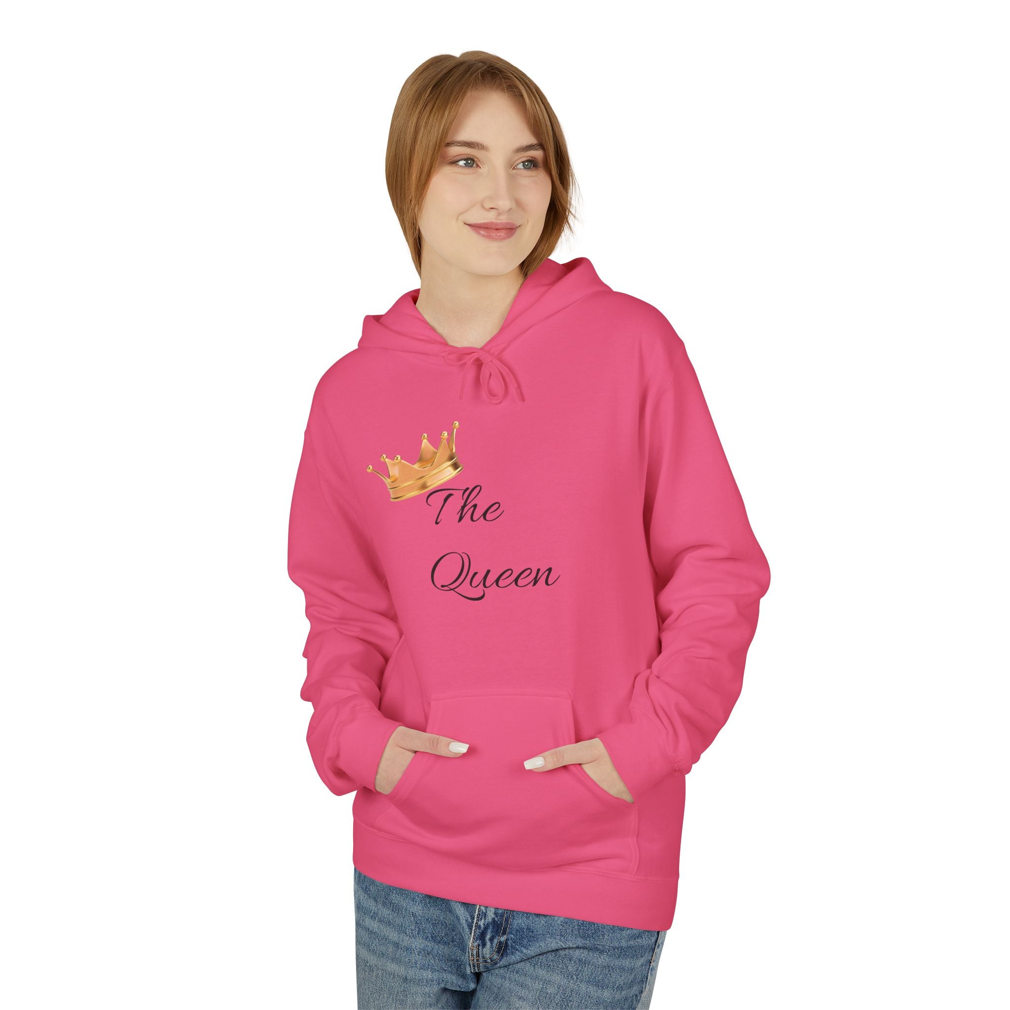 The Queen Matching Hoodie — Relaxed Fit (Up to 5XL)