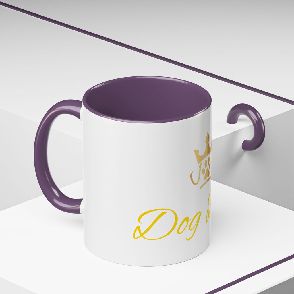 PetVIP Dog Dad Mug | Gold Crown Paw Design