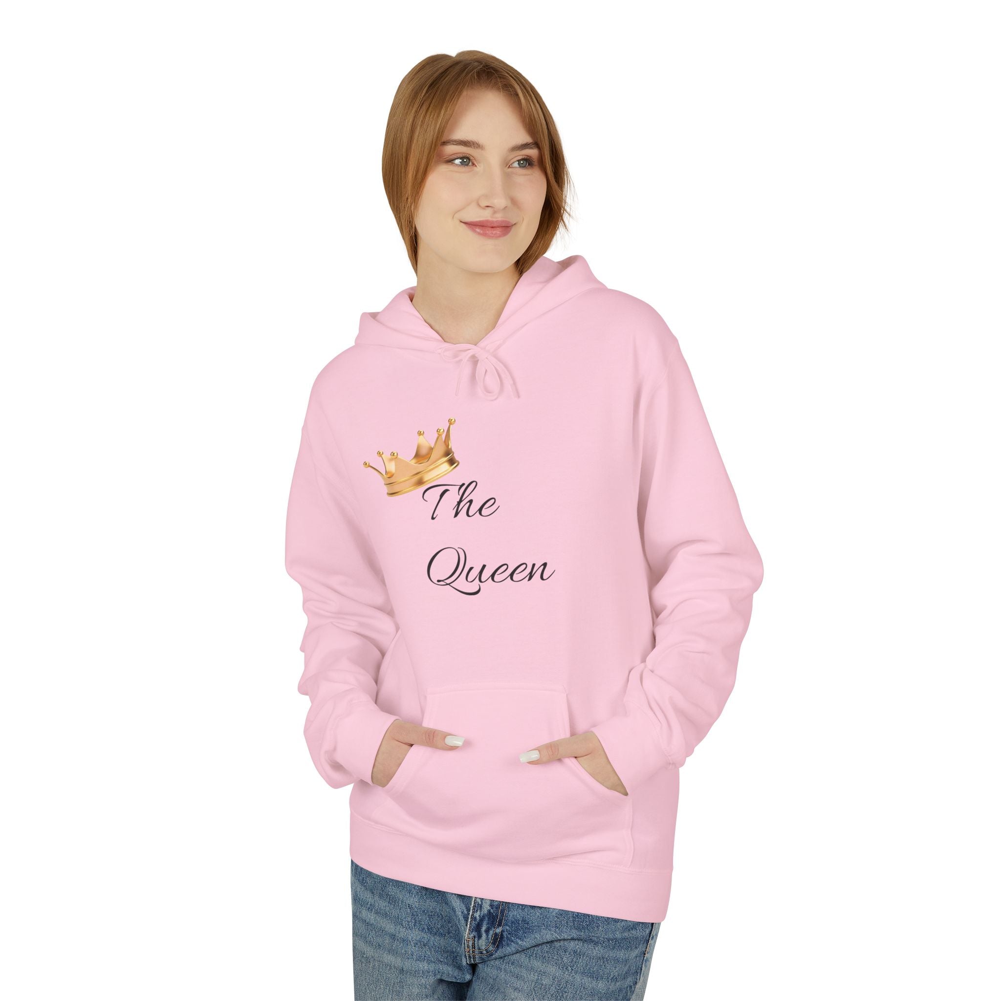 The Queen Matching Hoodie — Relaxed Fit (Up to 5XL)