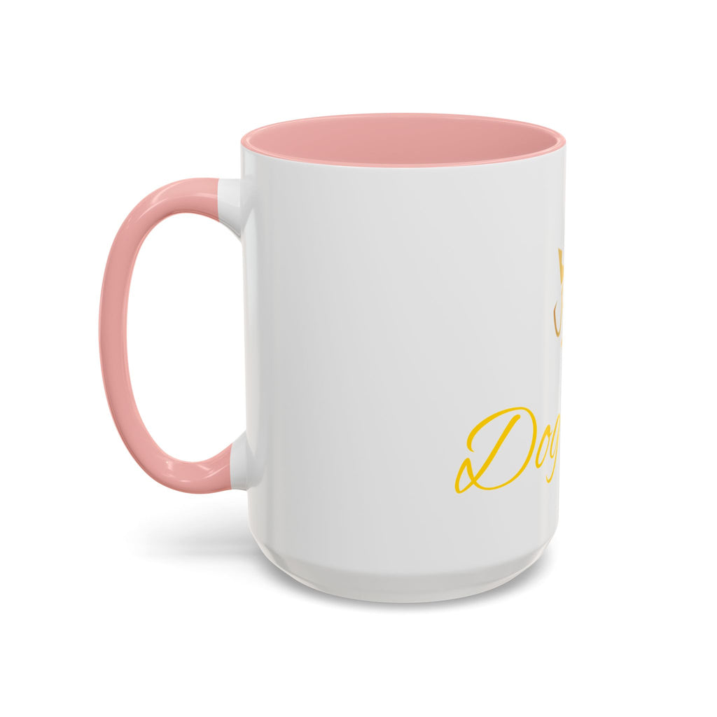 PetVIP Dog Dad Mug | Gold Crown Paw Design
