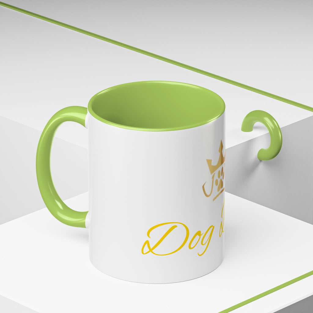 PetVIP Dog Dad Mug | Gold Crown Paw Design