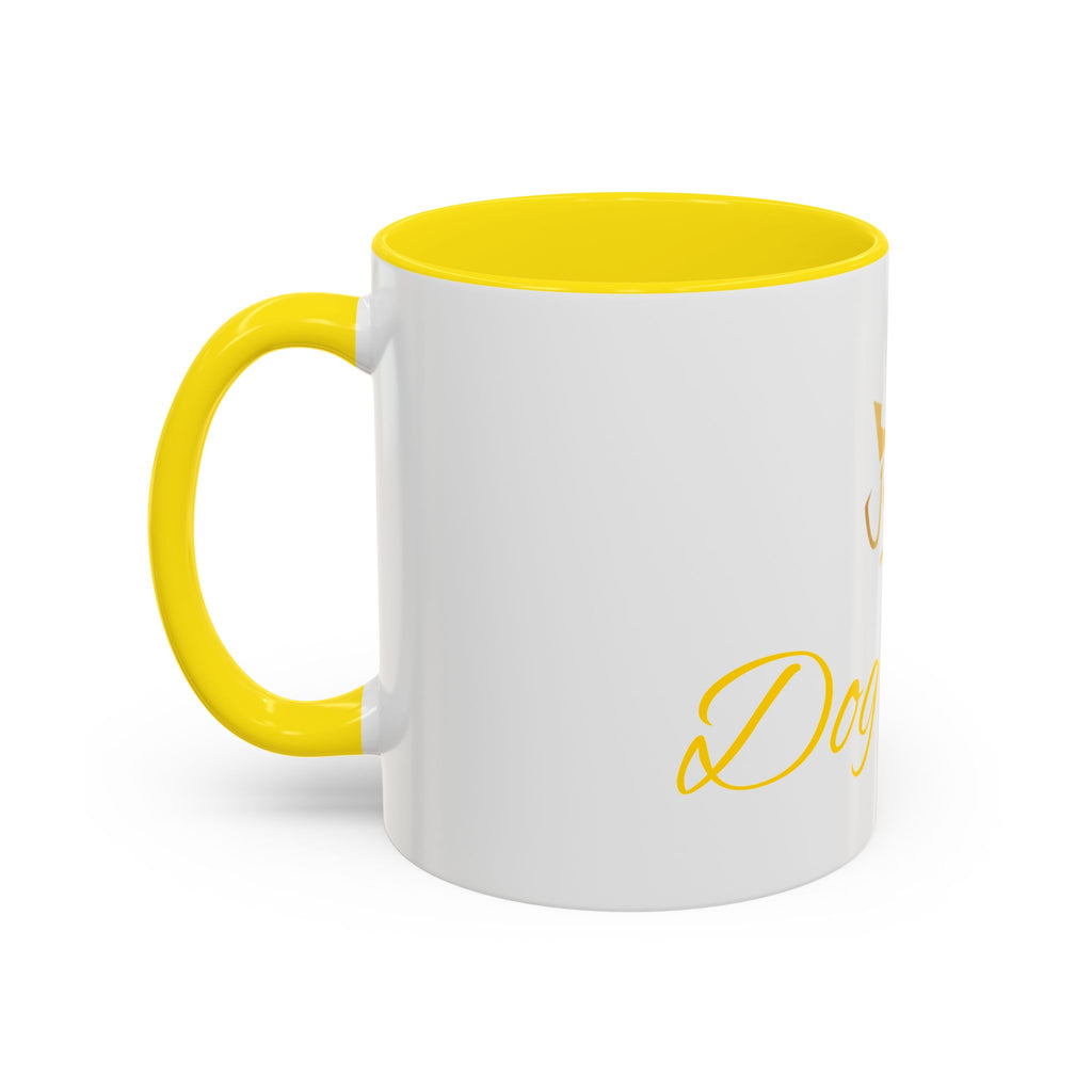 PetVIP Dog Dad Mug | Gold Crown Paw Design