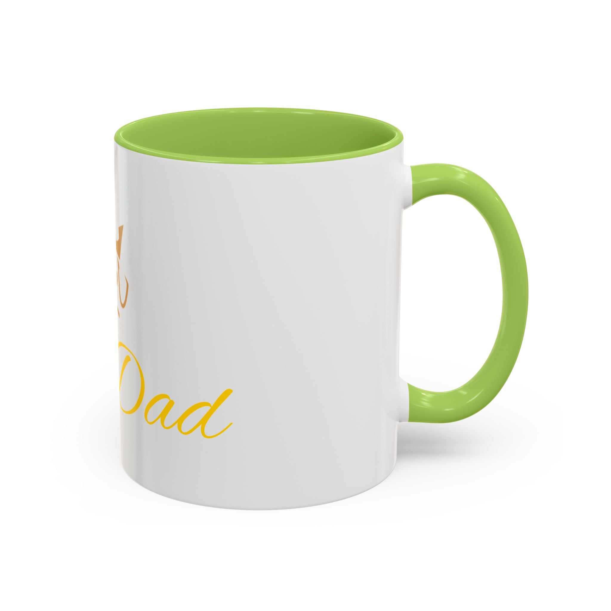 PetVIP Dog Dad Mug | Gold Crown Paw Design