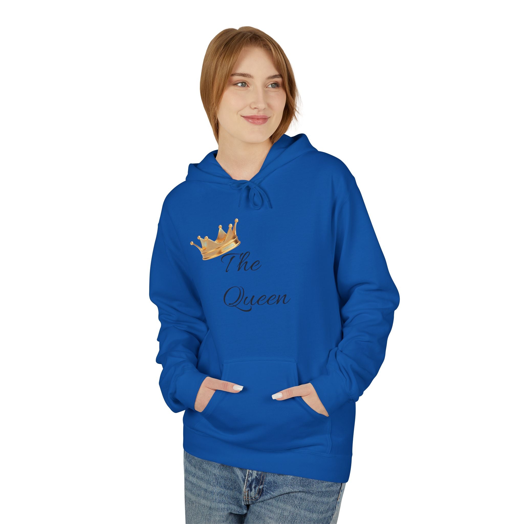 The Queen Matching Hoodie — Relaxed Fit (Up to 5XL)