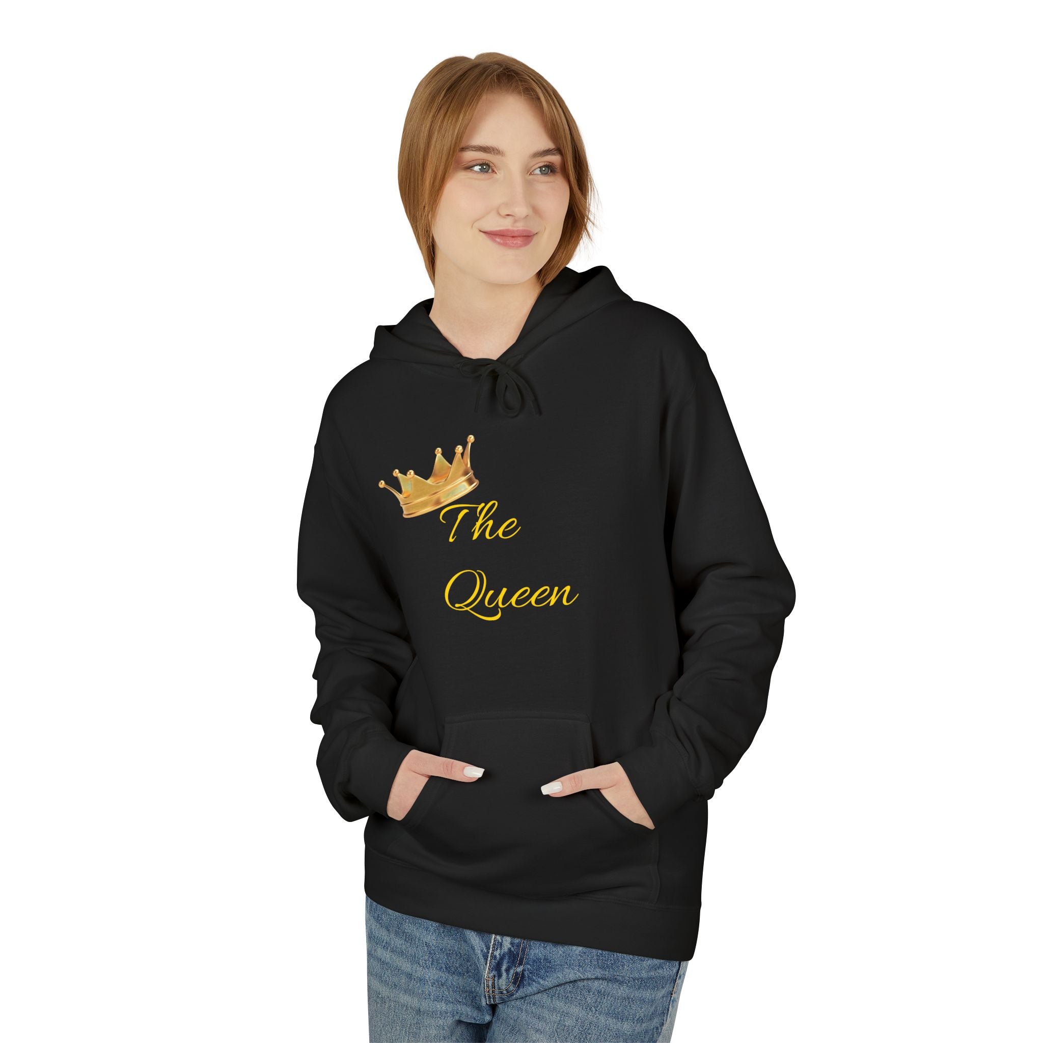 The Queen Matching Hoodie — Relaxed Fit (Up to 5XL)