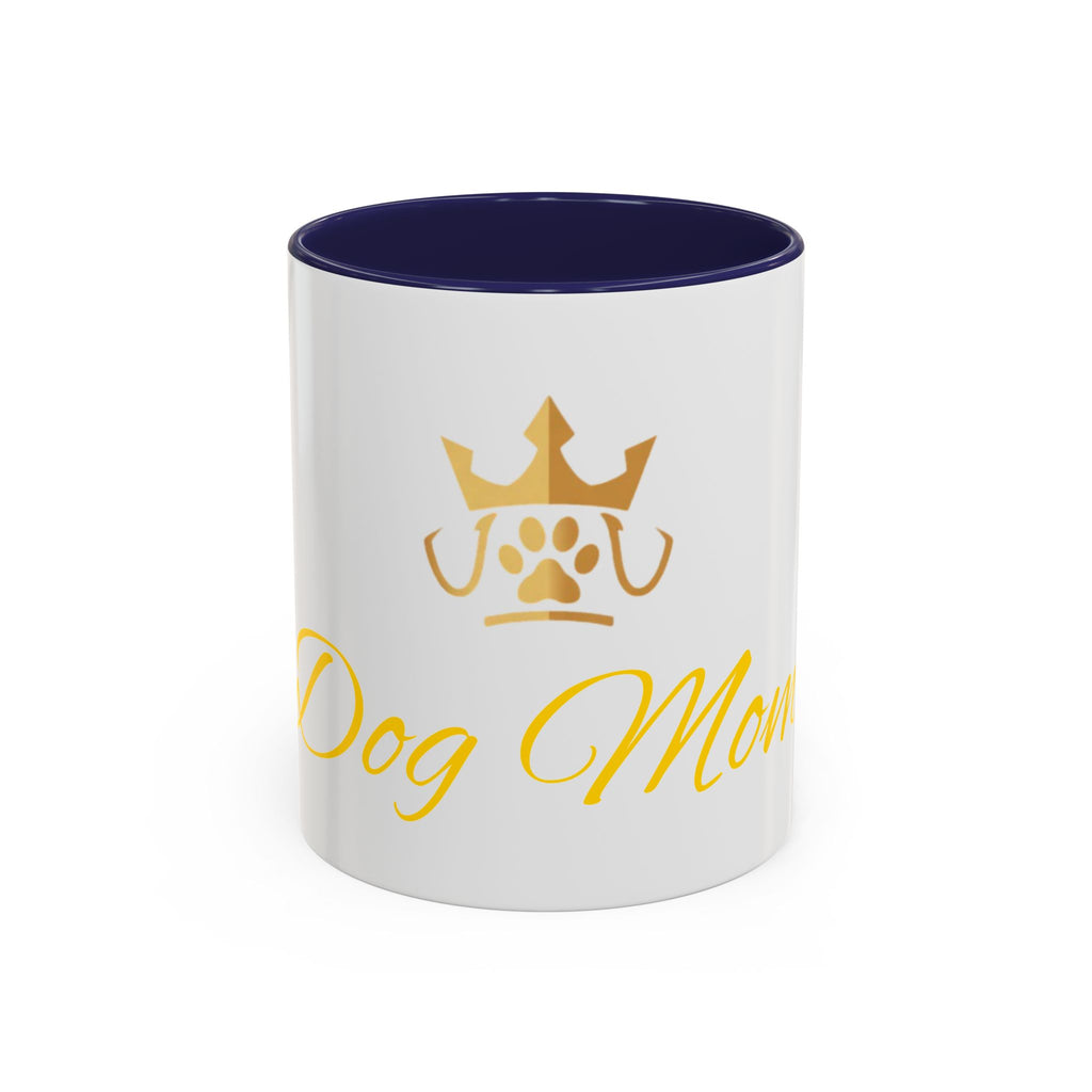 PetVIP Dog Mom Mug | Gold Crown Paw Design