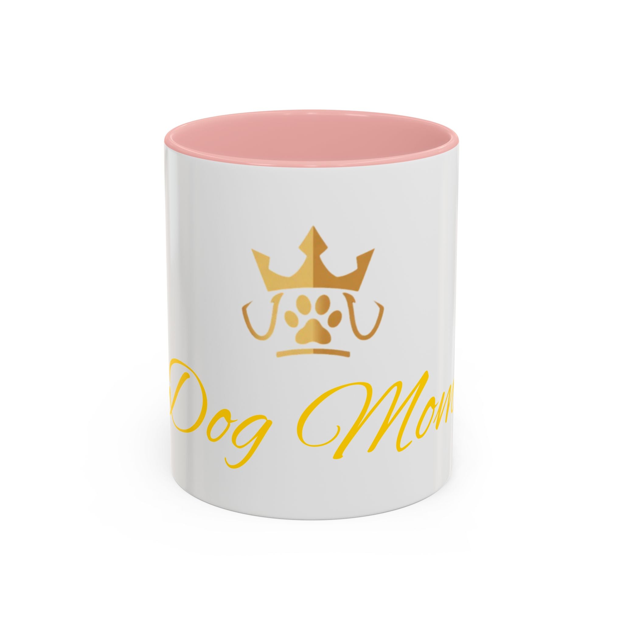 PetVIP Dog Mom Mug | Gold Crown Paw Design