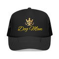 PetVIP Dog Mom Trucker Hat | Gold Crown Paw Design