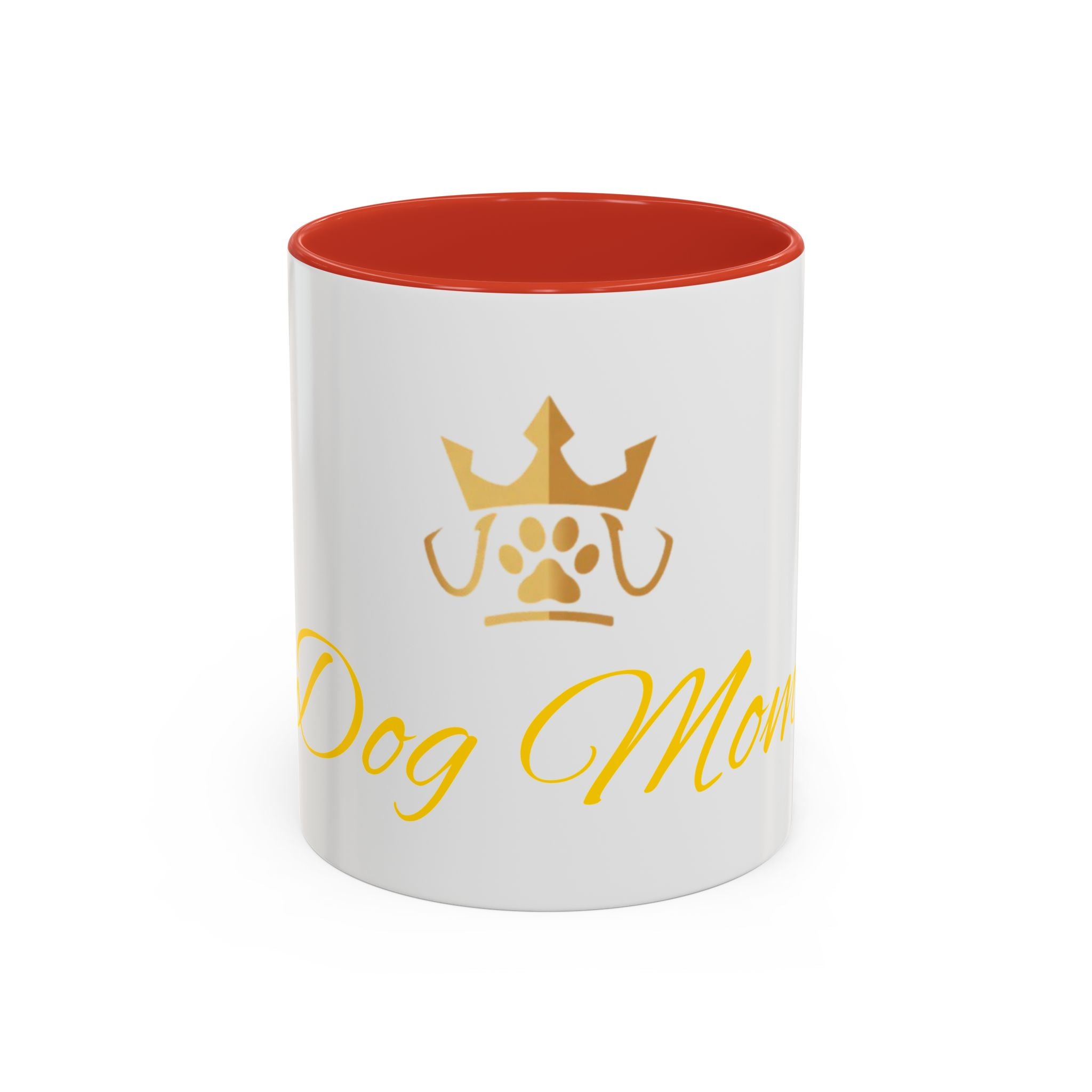 PetVIP Dog Mom Mug | Gold Crown Paw Design