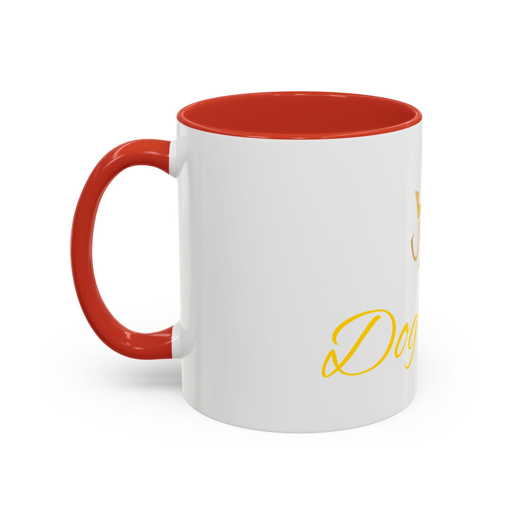 PetVIP Dog Dad Mug | Gold Crown Paw Design