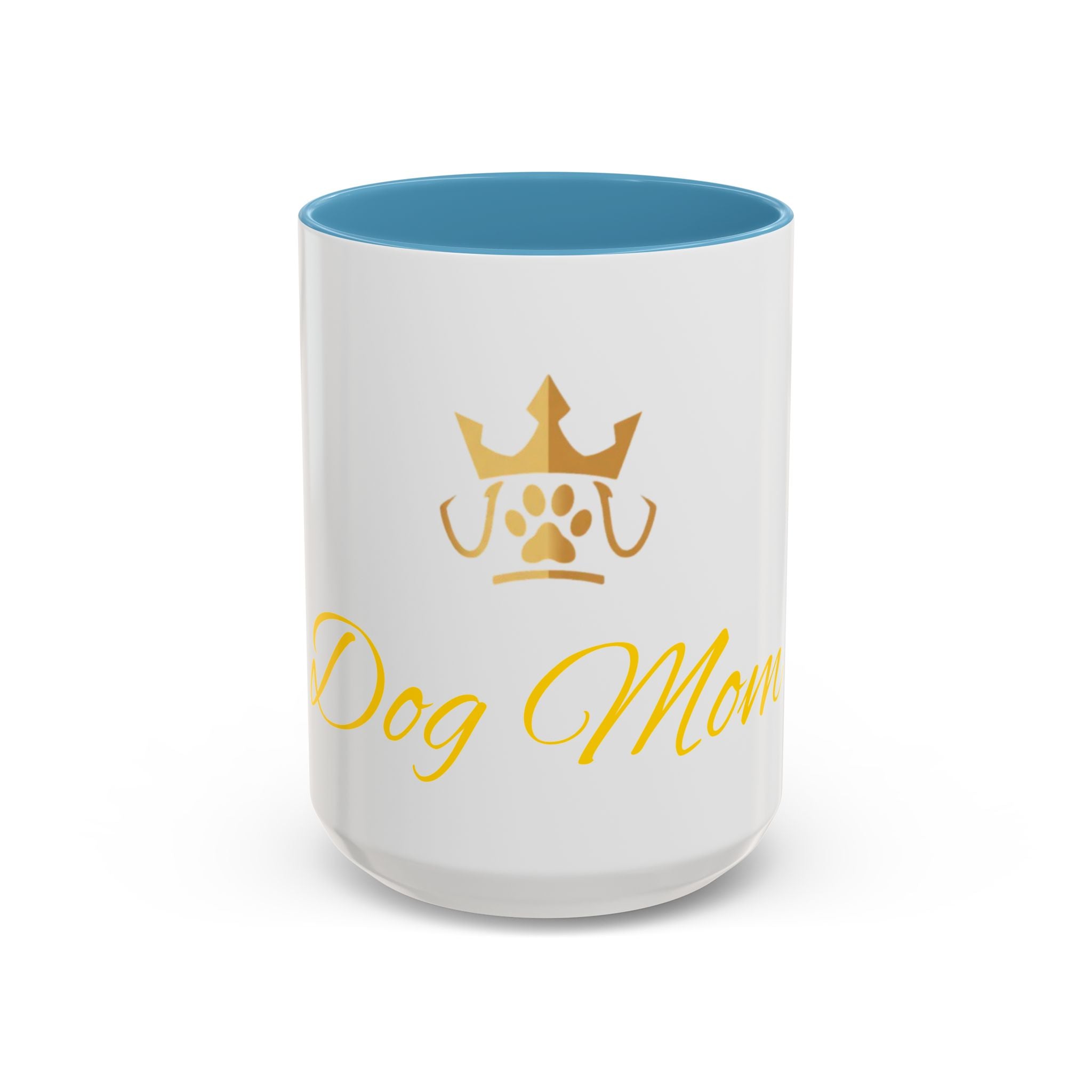 PetVIP Dog Mom Mug | Gold Crown Paw Design