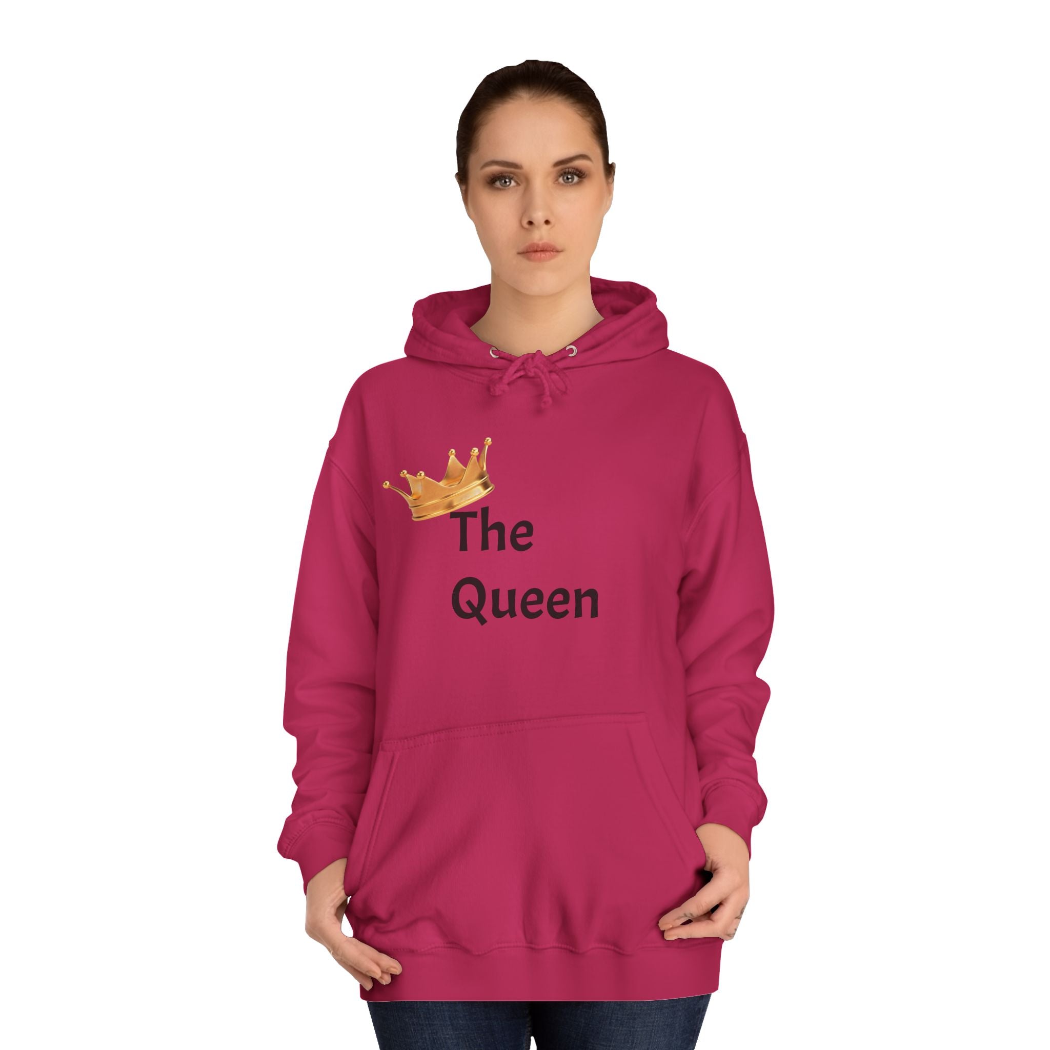 The Queen Matching Hoodie — College Fit