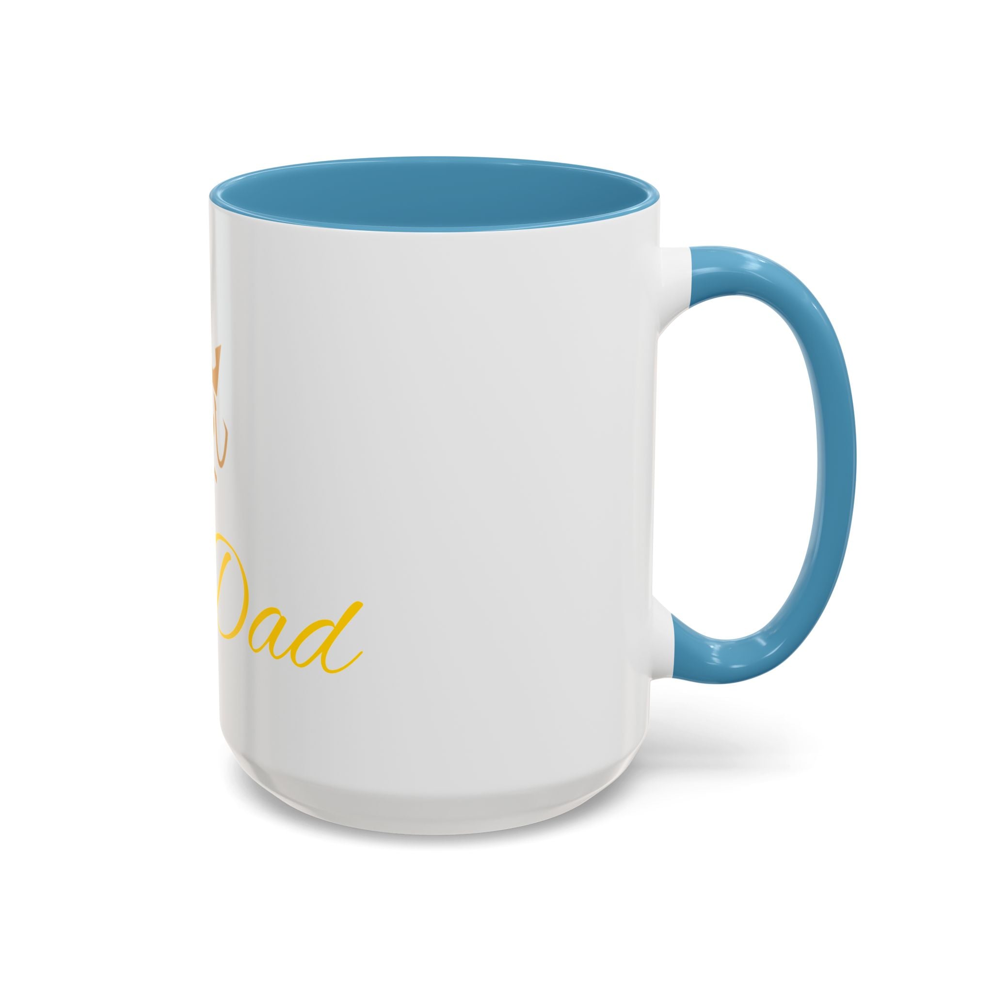 PetVIP Dog Dad Mug | Gold Crown Paw Design