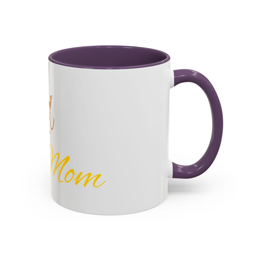 PetVIP Dog Mom Mug | Gold Crown Paw Design