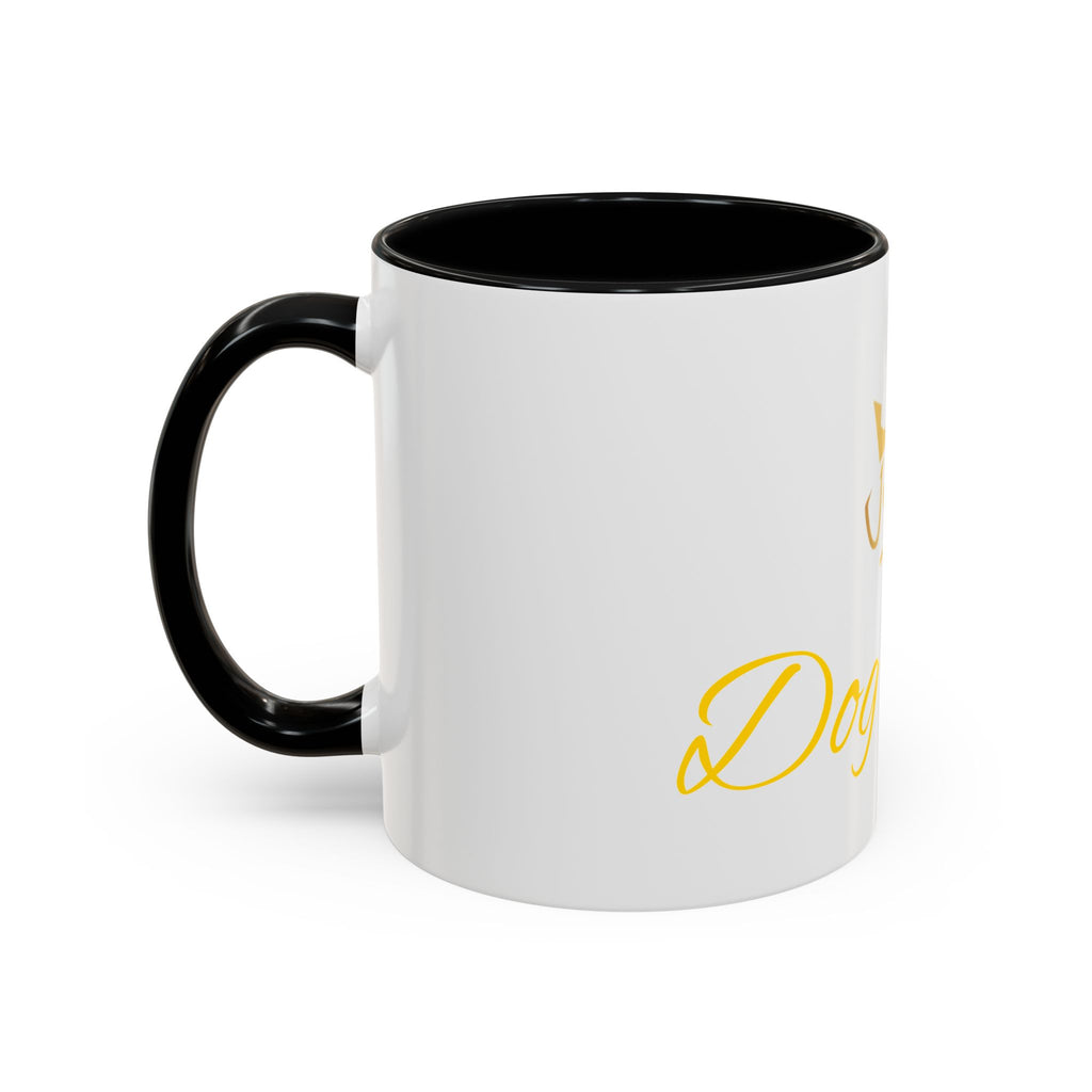 PetVIP Dog Dad Mug | Gold Crown Paw Design