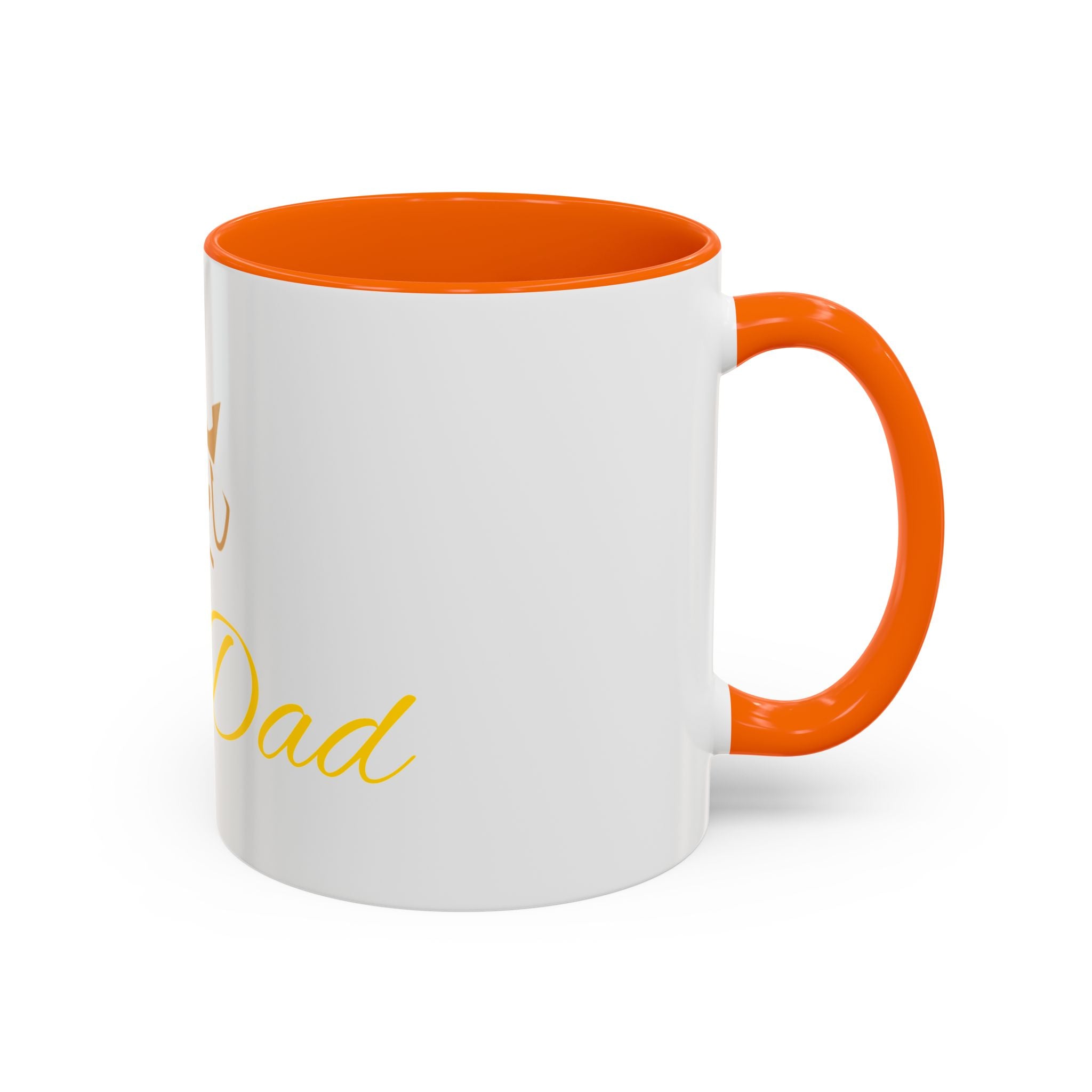 PetVIP Dog Dad Mug | Gold Crown Paw Design