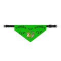 Zoomies CEO Clip-On Pet Bandana — Lime Green