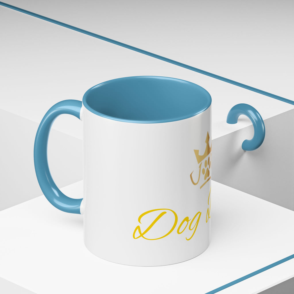 PetVIP Dog Dad Mug | Gold Crown Paw Design