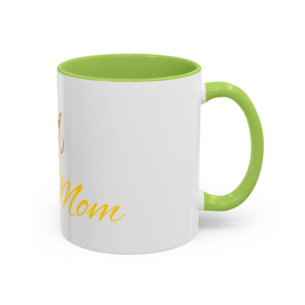 PetVIP Dog Mom Mug | Gold Crown Paw Design