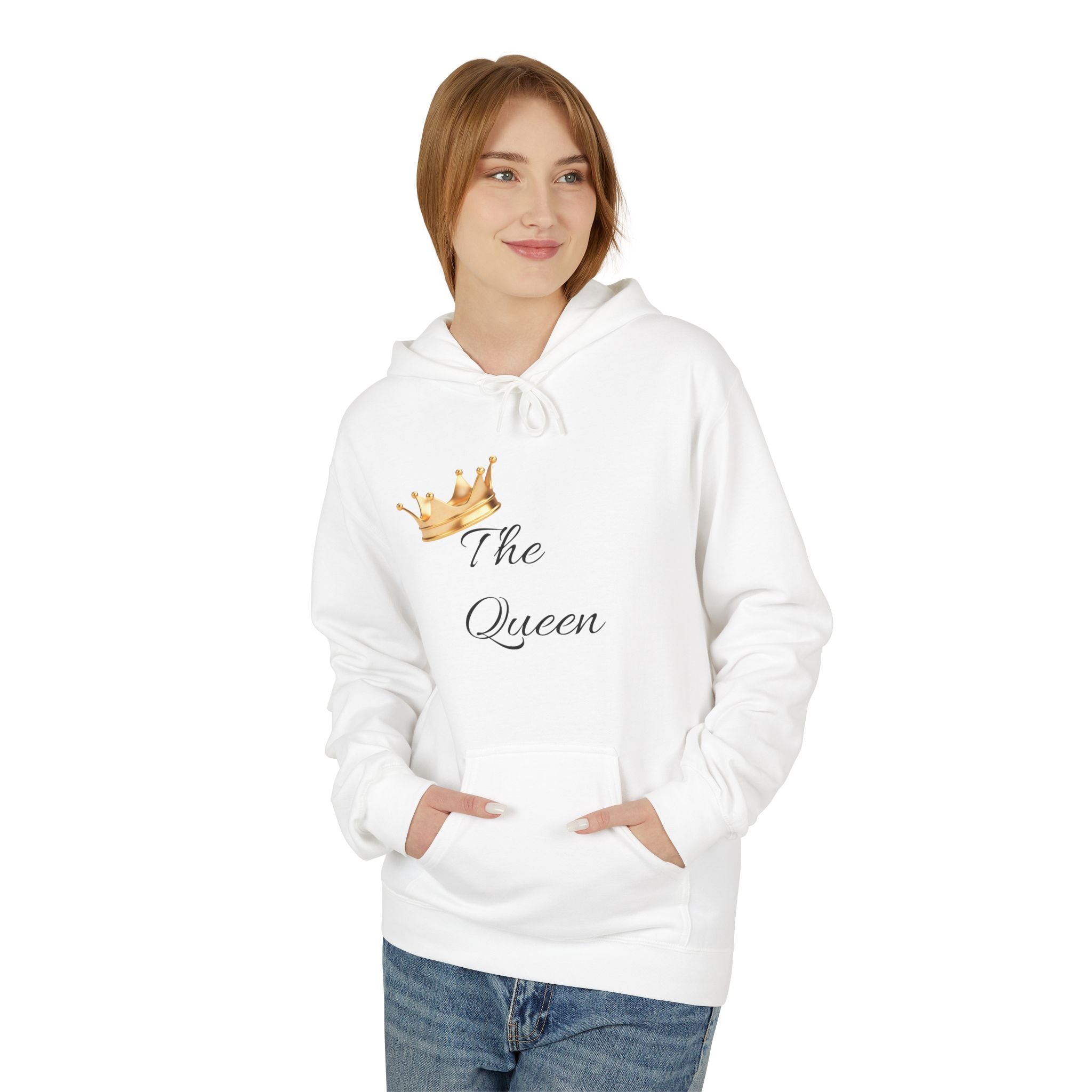 The Queen Matching Hoodie — Relaxed Fit (Up to 5XL)