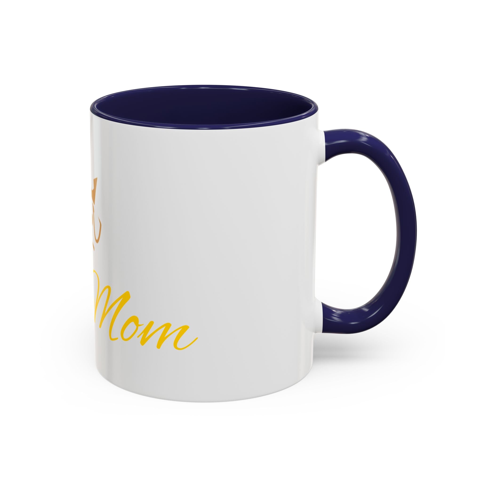 PetVIP Dog Mom Mug | Gold Crown Paw Design