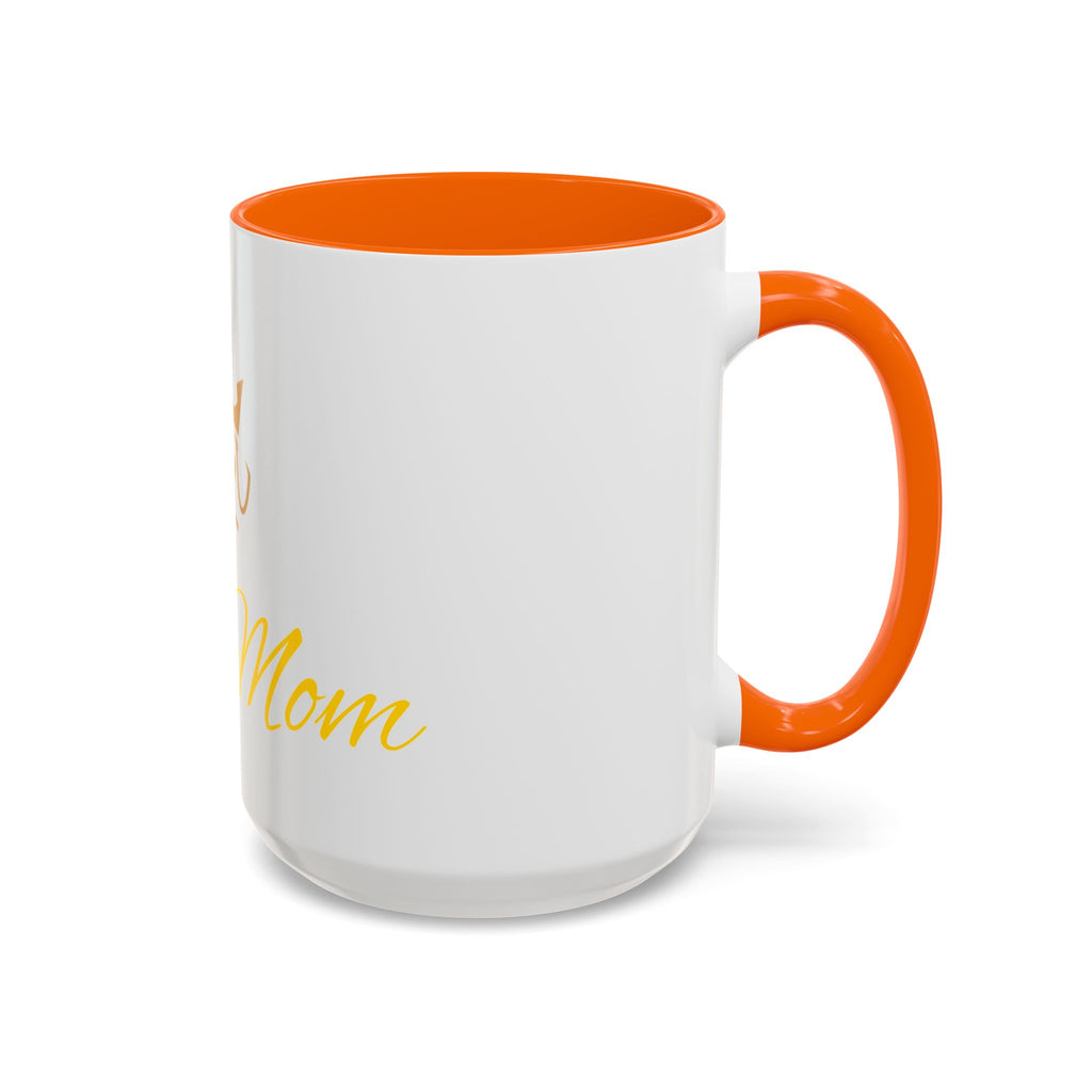 PetVIP Dog Mom Mug | Gold Crown Paw Design