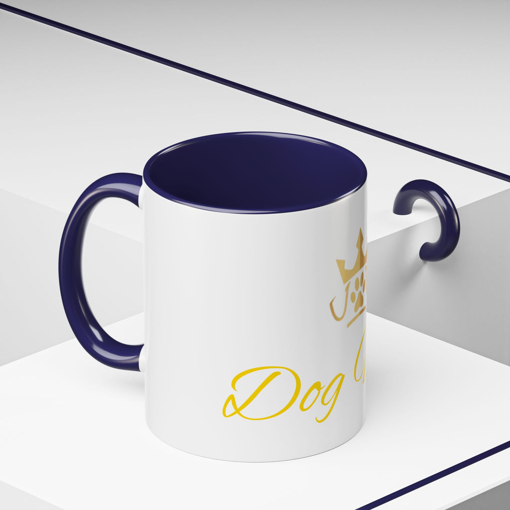 PetVIP Dog Mom Mug | Gold Crown Paw Design
