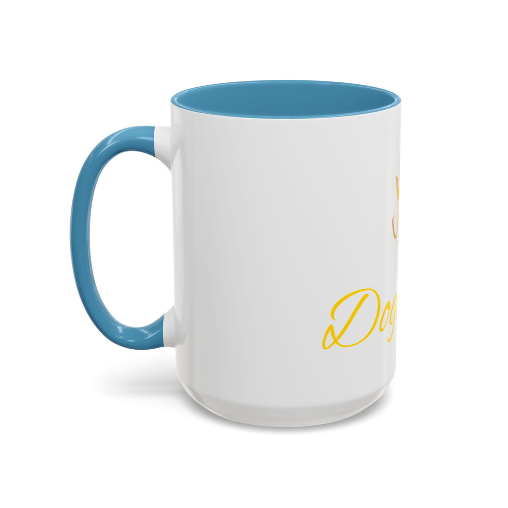 PetVIP Dog Dad Mug | Gold Crown Paw Design