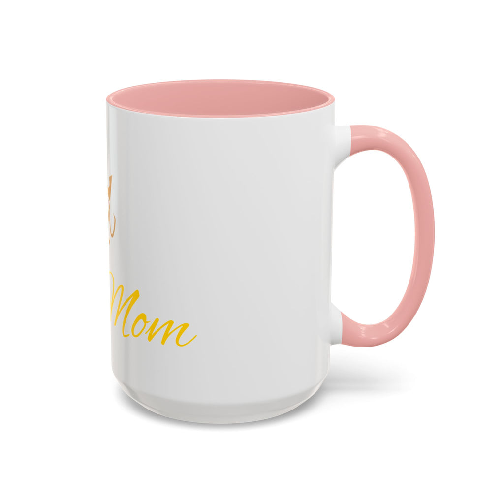 PetVIP Dog Mom Mug | Gold Crown Paw Design