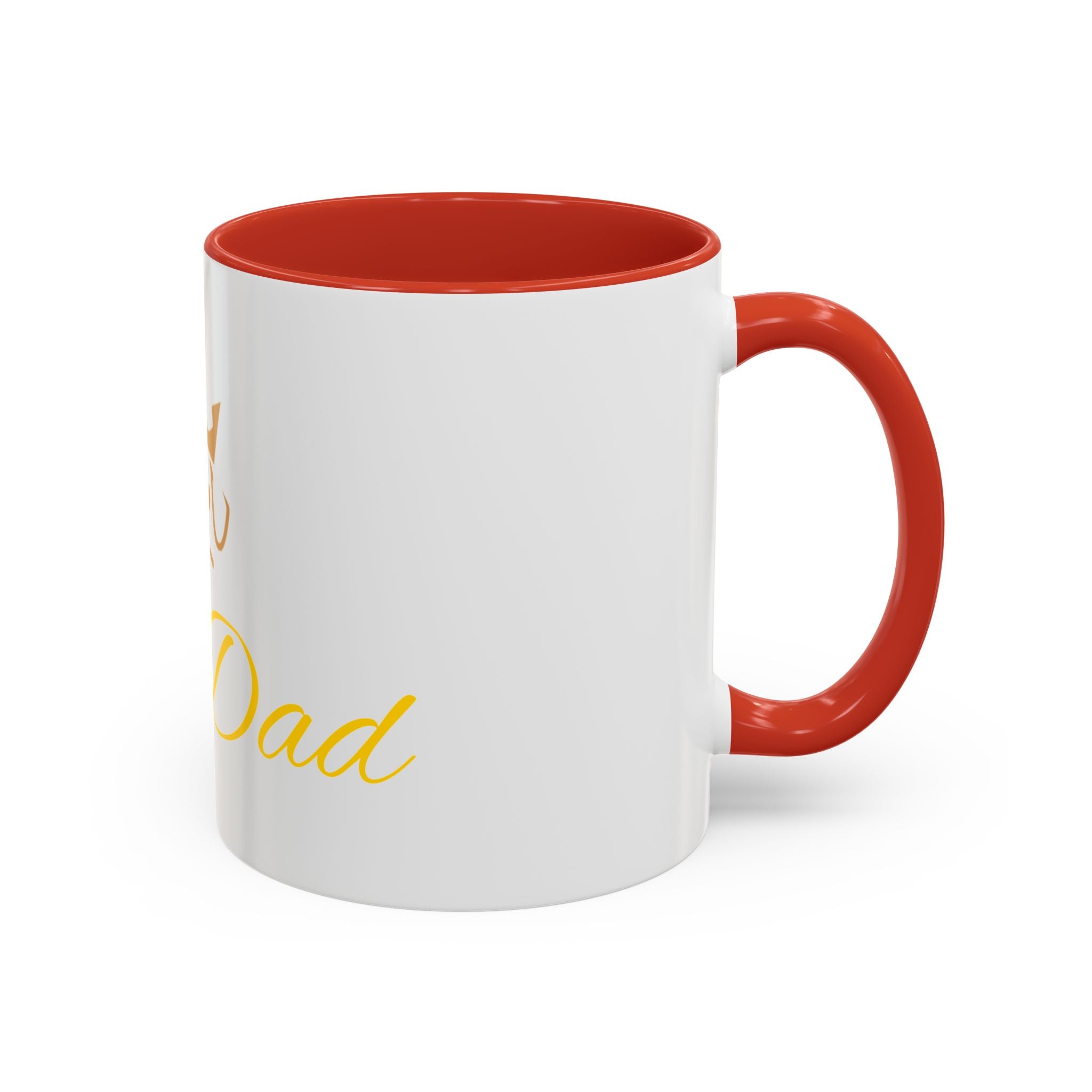 PetVIP Dog Dad Mug | Gold Crown Paw Design