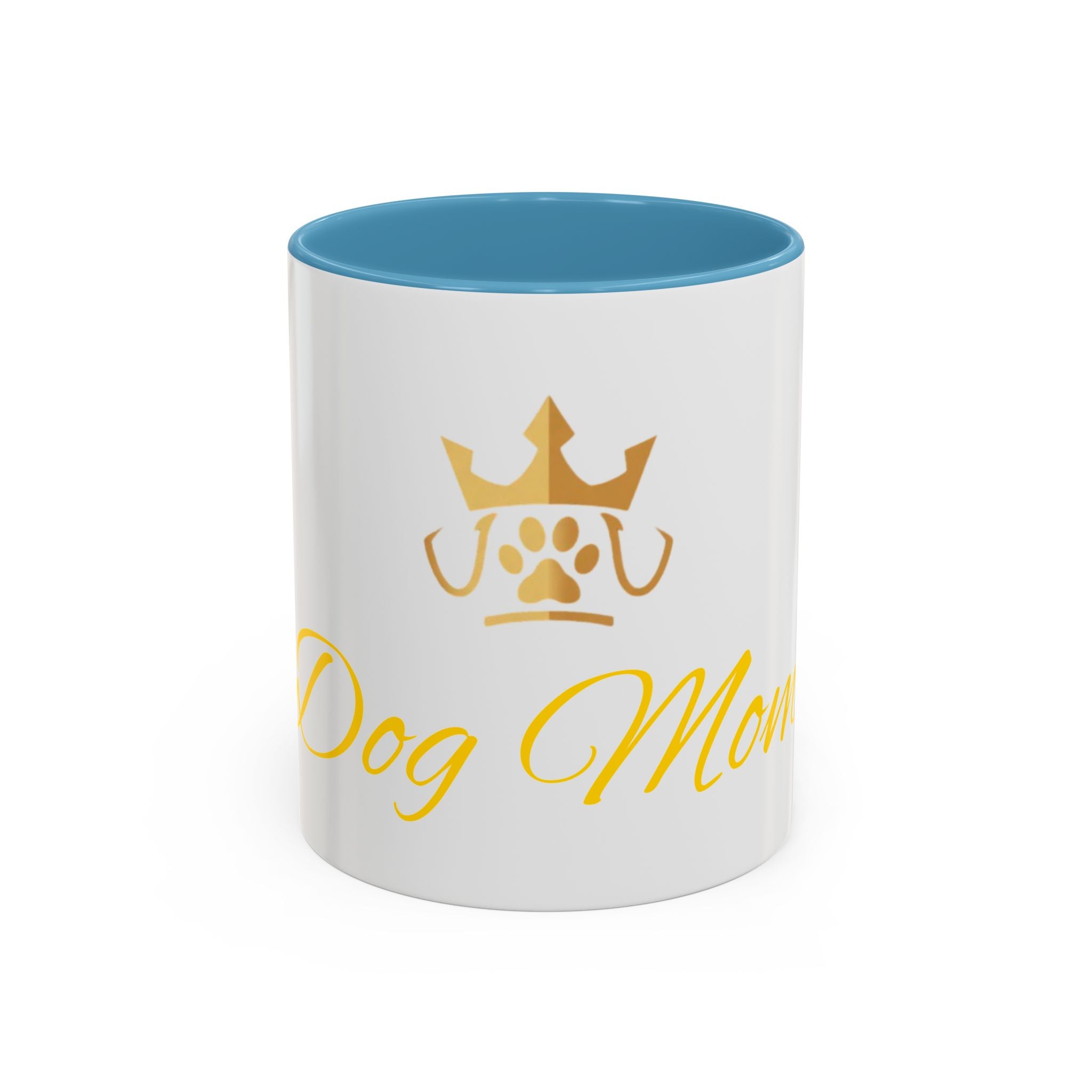 PetVIP Dog Mom Mug | Gold Crown Paw Design
