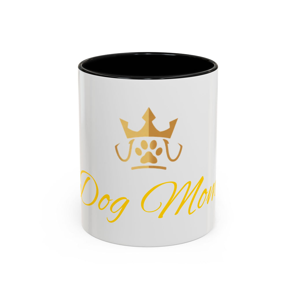 PetVIP Dog Mom Mug | Gold Crown Paw Design