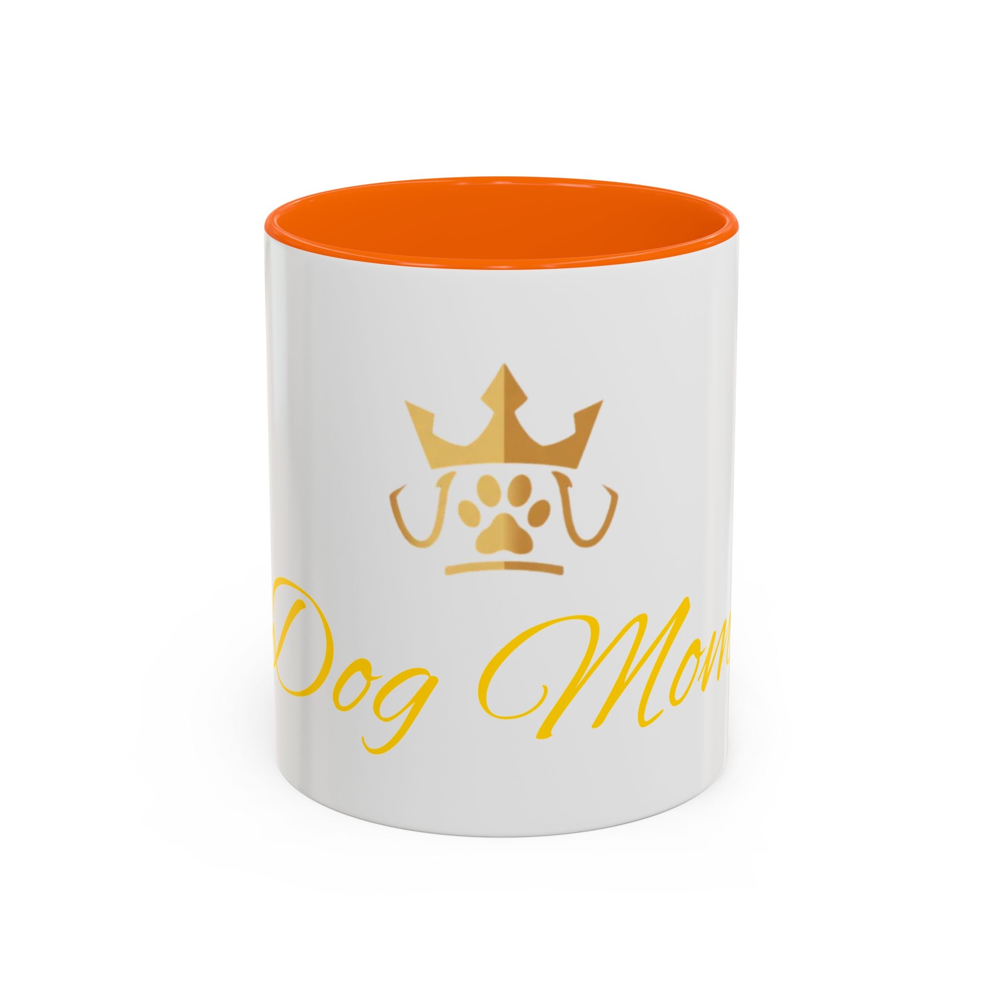PetVIP Dog Mom Mug | Gold Crown Paw Design